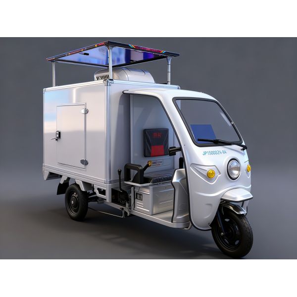 Quality Electric Refrigerated Tricycle with 2°C~8°C and -20°C to -18°C Temperature Control for Cold Chain Delivery wholesale