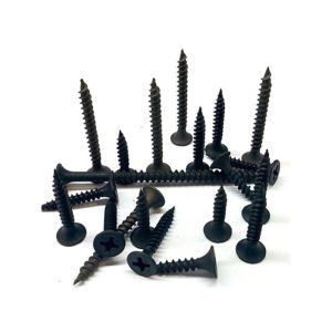 Cheap Black Phosphated Fine Thread #2 Phillips Bugle Head Drywall Screws - #6x25mm for sale