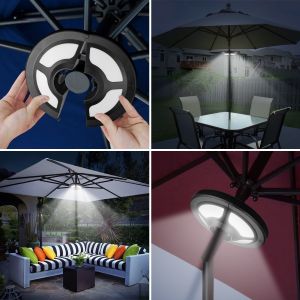 LED Tent Camp Umbrella Portable Motion Sensor Light 2.5W With Li - Thium Battery