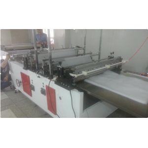 Hot Sealing Cold Cutting Bag Making Machine With Double Servo Motor