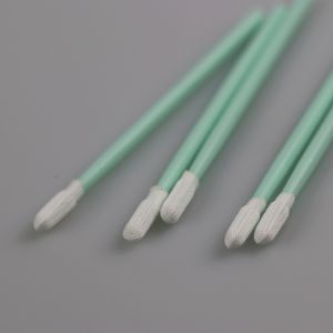 China Supplier TX754 SGS Approved Cleanroom Round Head Polyester Swab
