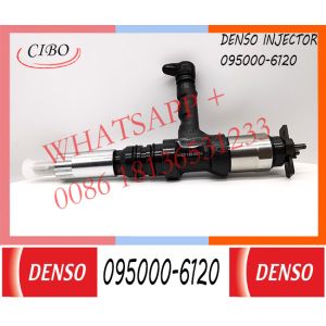 Diesel Common Rail Fuel Injector 095000-6120 For Komatsu PC600 Excavator 6261-11