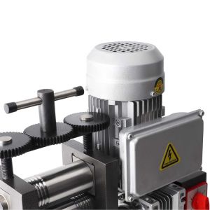 750W Mini Electric Rolling Mill Machine Easy Using Knob Control