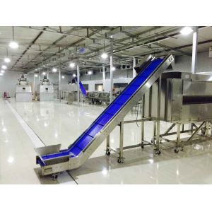 Take Away Finished Food Product Belt Conveyor / Output Conveyor