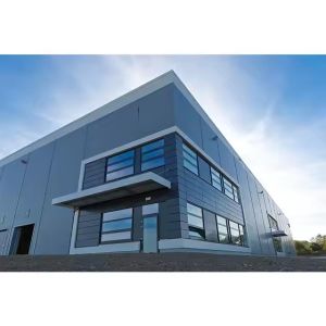 Modern Prefabricated Steel Structure Factory Warehouse Production Zone Coupled