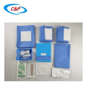 Comfortable Surgical Disposable Eye Drape Packs for Ophthalmology Surgery