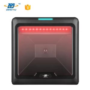 One Million Pixels Desktop Barcode Scanner High Speed Handsfree 2D Bar Code