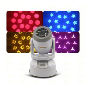 Lighting and Circuitry Design 80 RGBW LED Spot Beam Gobo Moving Head Light for