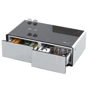 Cheap 1357*732*503mm Packing Size Modern Tea Table with Wireless Charging and Refrigerator for sale