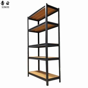 Metallic Angle Steel Rack Room Bookshelf Household Display Shelf