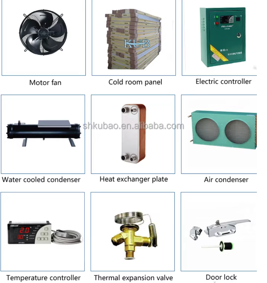 TAG2522ZBR Commercial 6HP Refrigeration Unit Air Cooled R404 Refrigerant Cold Storage Condensing Units