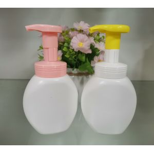 Cheap Customized White Plastic Foam Pump With Transparent Housing For Bottles for sale