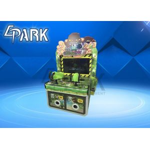 The Monster Comes Gun Shooting Push Coin Game Machine / Video Game Vending