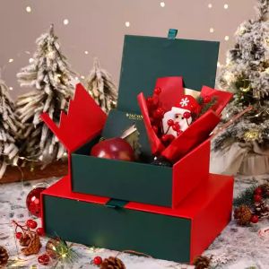 Customized Christmas Atmosphere Christmas Tree Element Gift Box