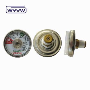 38mm oxygen use no oil psi medical pressure manometer