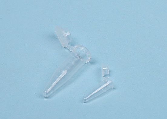 PP Lab Disposable Products Clear Blue Thin Walled PCR Tubes Medical Polypropylen