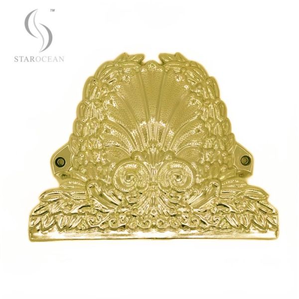ABS Plastic Coffin Corner Light Gold Plating American Style Casket Fittings 18# LG