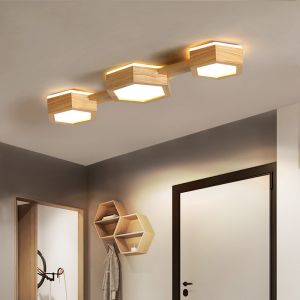 Japanese LED Corridor Lamp Modern Entrance Hall Hallway Lustres Nordic Creative