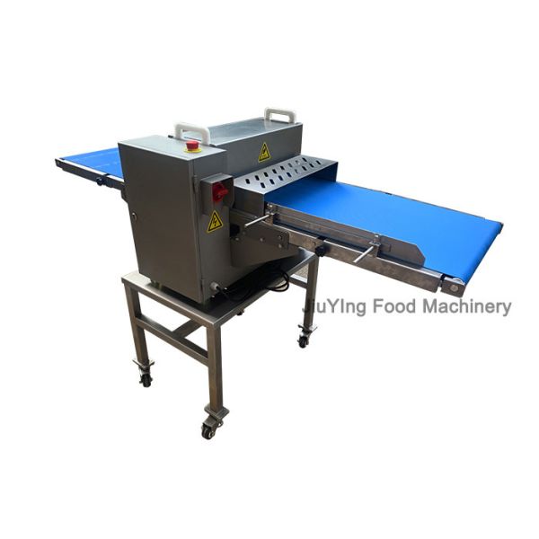 50cm Conveyor Bandwidth Fresh Meat Strip Machine Chicken And Fish Cutting
