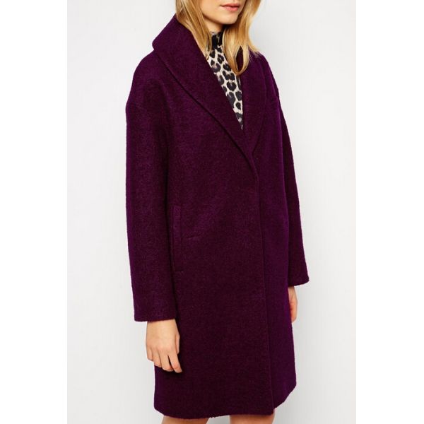 Coat With Shawl Collar