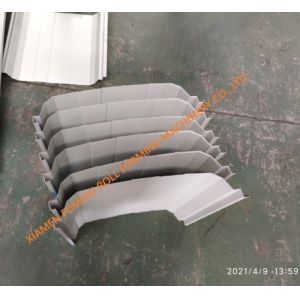 Lock Seam Roof Panel Roll Forming Machine 7.5KW PPGI Material