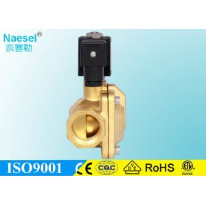 Anti Water 1 Inch Solenoid Valve , Pilot Diaphragm Normally Closed Solenoid