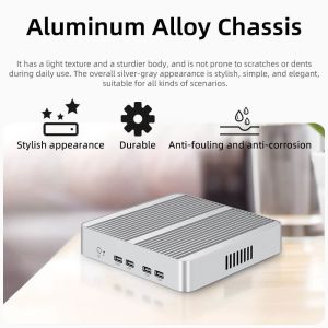 Intel Celeron Mini PC J1900 With Dual Ethernet Windows 10 Linux For Office