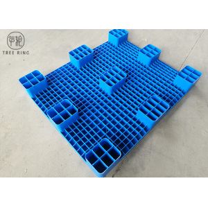 FP 1006 Smooth Top Printing HDPE Plastic Pallets , 1000 * 600 Mm Plastic Floor