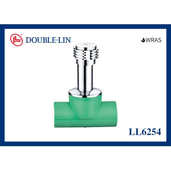 Sturdy Build In Stop Valve With Steel Handle Capable Of Handling Temperatures