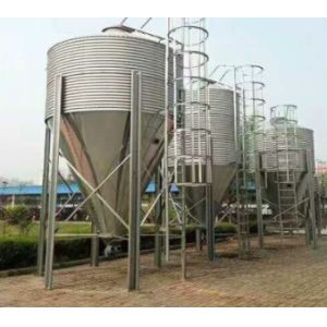 2000 Ton Large Grain Bin Systems Storage Rice Corn With Conveying System