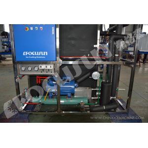 Industrial 1T Plate Ice Machine Directly Sold by Manufacturers with Bitzer