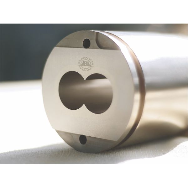 Food Extrusion Machine Screw Barrel Twin Screw Extruder Parts Stainless Steel SUS440C