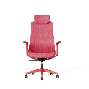 Cheap Modern Red Office Furniture Swivel Manager Chair with Adjustable Backrest and Design for sale