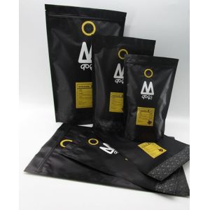 Wholesale friendly cheap stand up custom printing  250g/500g/1kg  kraft  paper coffee bags for bean