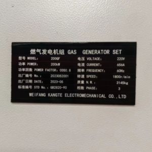 Remote Start Mobile Trailer Diesel Generator Set 200KW 250kva Rated Voltage 230