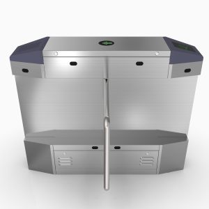 Dust Proof Train Station Turnstiles SUS304 Card Access Turnstile ISO 9001