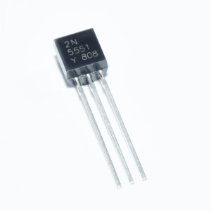 2N5551 NPN Transistor 2N5551 Transistor 5551 TO-92 160V/0.6A Power Transistor
