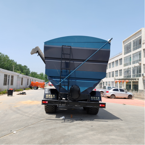 Tractor-Powered Grain Transporter 28m3 Capacity 37T Load