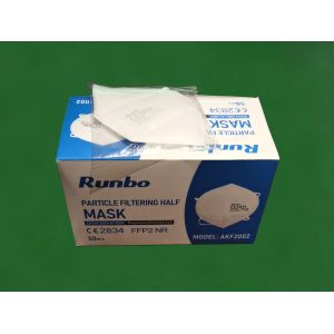Partical Filtering Half Face Mask with CE FFP2 Disposable Dust Mask CE2834 Dust