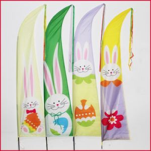 Spring Garden Flag Bunny