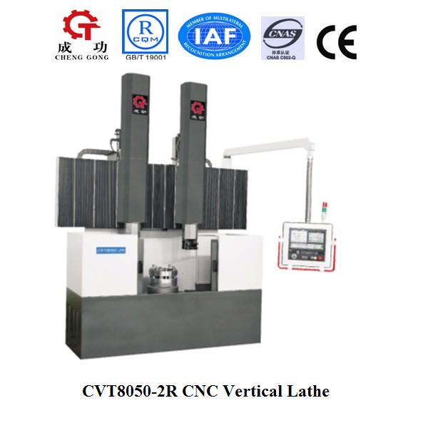 Quality CVT8050-2R China CNC vertical turret lathe wholesale