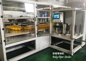 Cheap 800pcs/Min 380V 3 Phase Diaper Stacker Machine With Counting Function for sale
