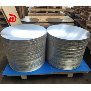 Deep Drawing Aluminum Circle Disc Hot Rolling Process For Cookware