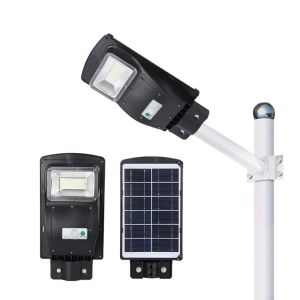 China 50000H Solar Powered Parking Lot Lights , 20-60w Solar Energy Street Lights on sale