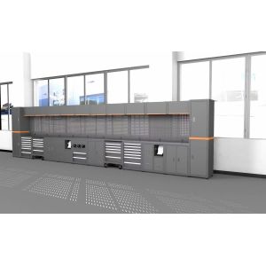 Workshop Garage Units Steel Large Combination Tool Cabinet Garage Workbench /