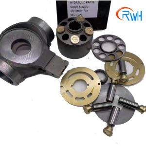 China SK60-1/2/3 SH60 Excavator Pump Parts A10VD43 Hydraulic Pump Assy on sale