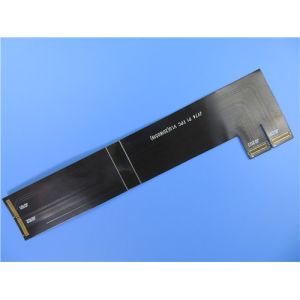 Double Layer Flexible PCB With Black Solder Mask