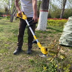 21V Li-Ion Rechargeable Electric Cordless Brush Cutter For Efficient Grass