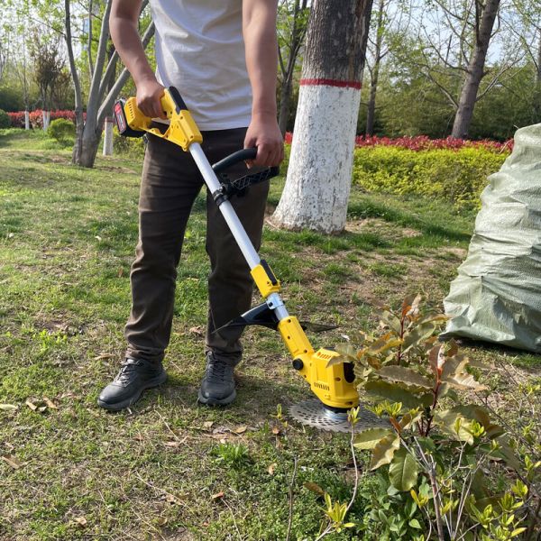 21V Li-Ion Rechargeable Electric Cordless Brush Cutter For Efficient Grass