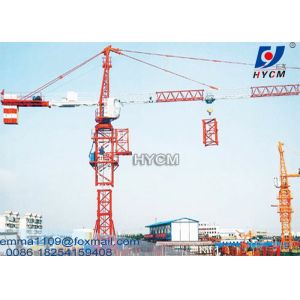 Supply QTZ6020 Topkit Tower Crane Hammerhead Machinery 380V 60Hz Power